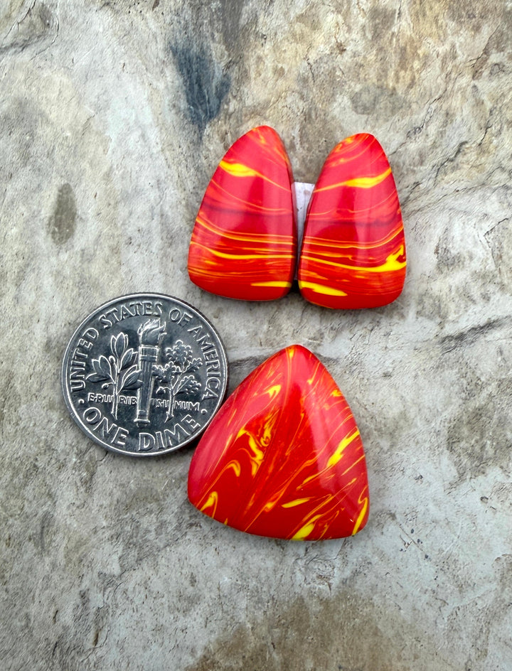 FRIDAY BARGAIN Rosarita 3 Piece Cabochon Set - Rosarita