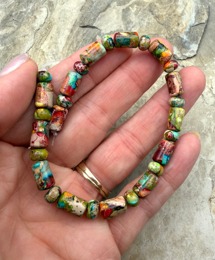 FRIDAY BARGAIN Stone Composite 6mm Designer Strand 8 Inch