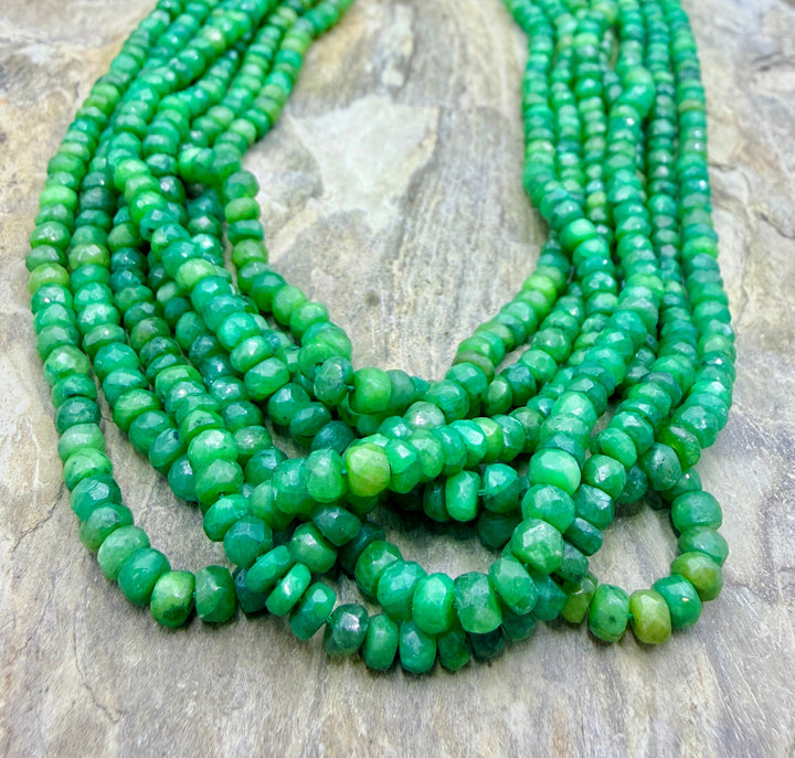 FRIDAY CLOSEOUT Emerald (Color Enhanced) 4mm Faceted