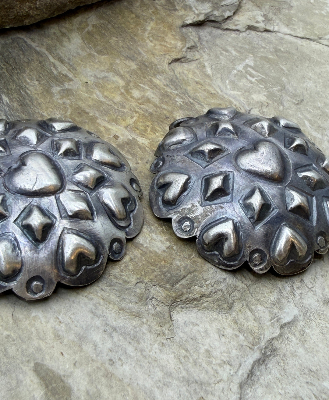 FRIDAY ESTATE FIND BIG Sterling Silver Earring Component