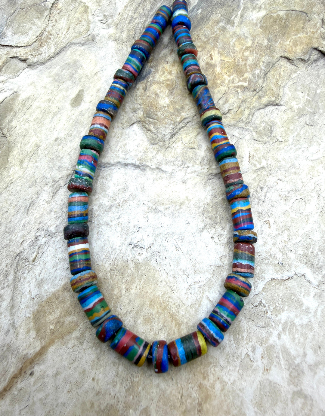 FRIDAY ESTATE FIND RARE Vintage Rainbow Calsilica Designer