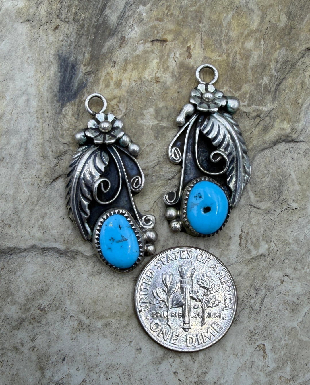 FRIDAY ESTATE FIND Sterling Silver and American Turquoise