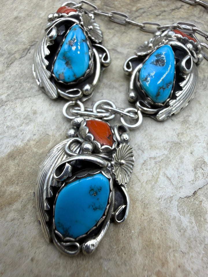FRIDAY ESTATE FIND Sterling Silver Native American Made