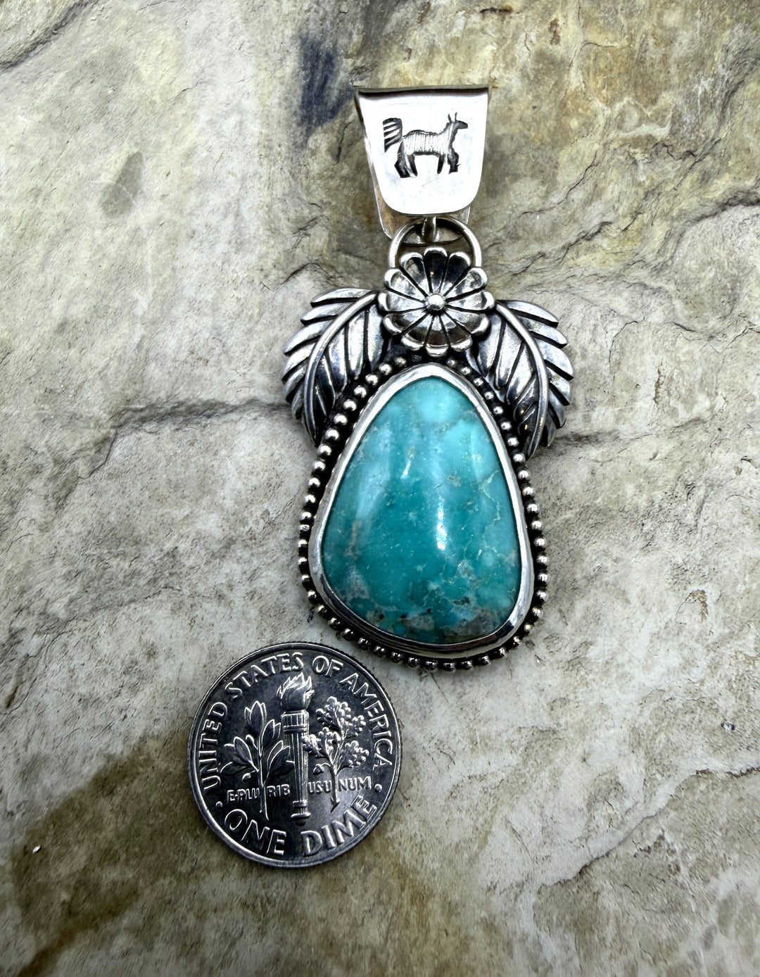 FRIDAY ESTATE FIND Sterling Silver Navajo Alfred Harvey Fox