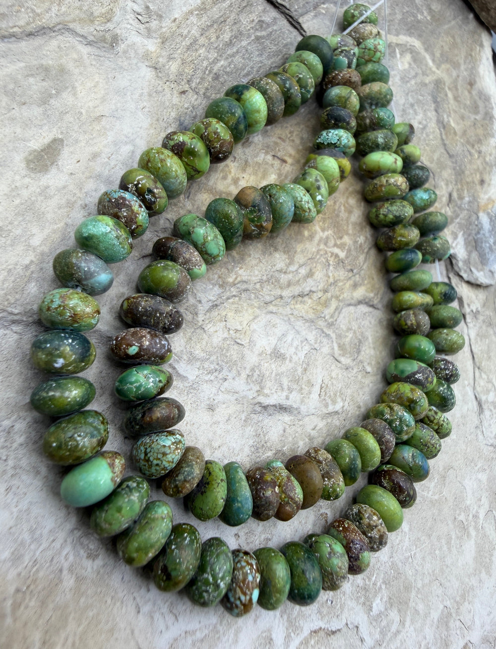 FRIDAY SPECIAL BUY Green Turquoise (Nevada?) 8mm Irregular