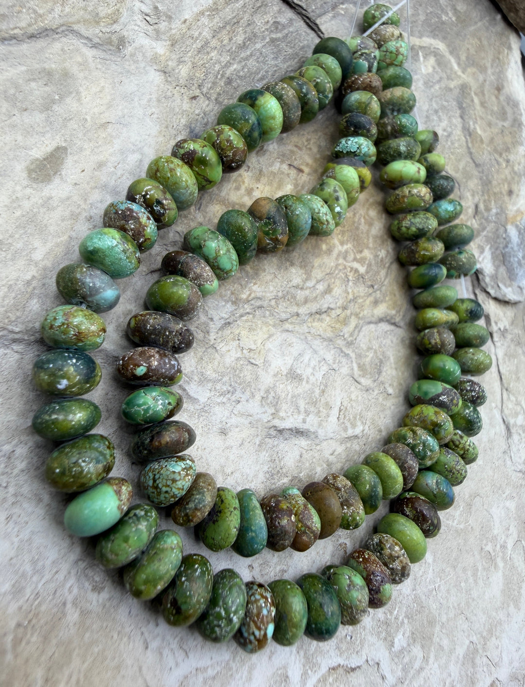 FRIDAY SPECIAL BUY Green Turquoise (Nevada?) 8mm Irregular