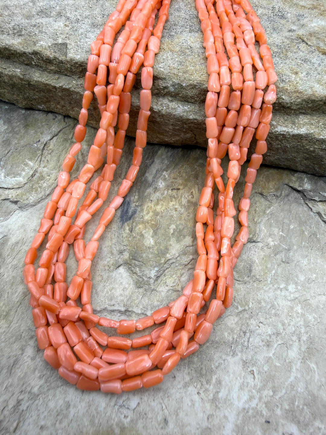FRIDAY SPECIAL Natural Salmon Pink Coral (Taiwan) 3x5mm