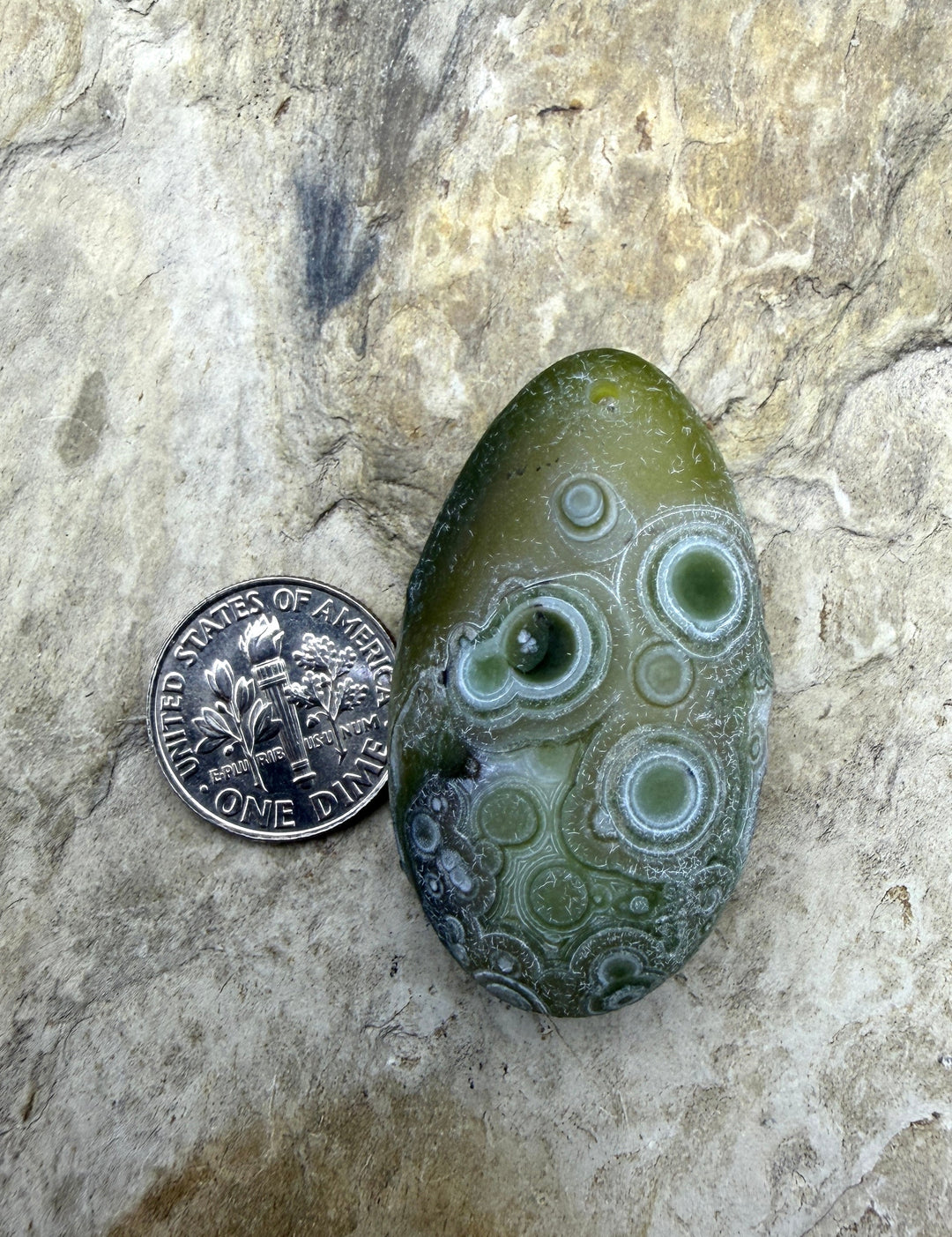 Gobi Desert Agate (South East Asia) Focal Bead Pendant