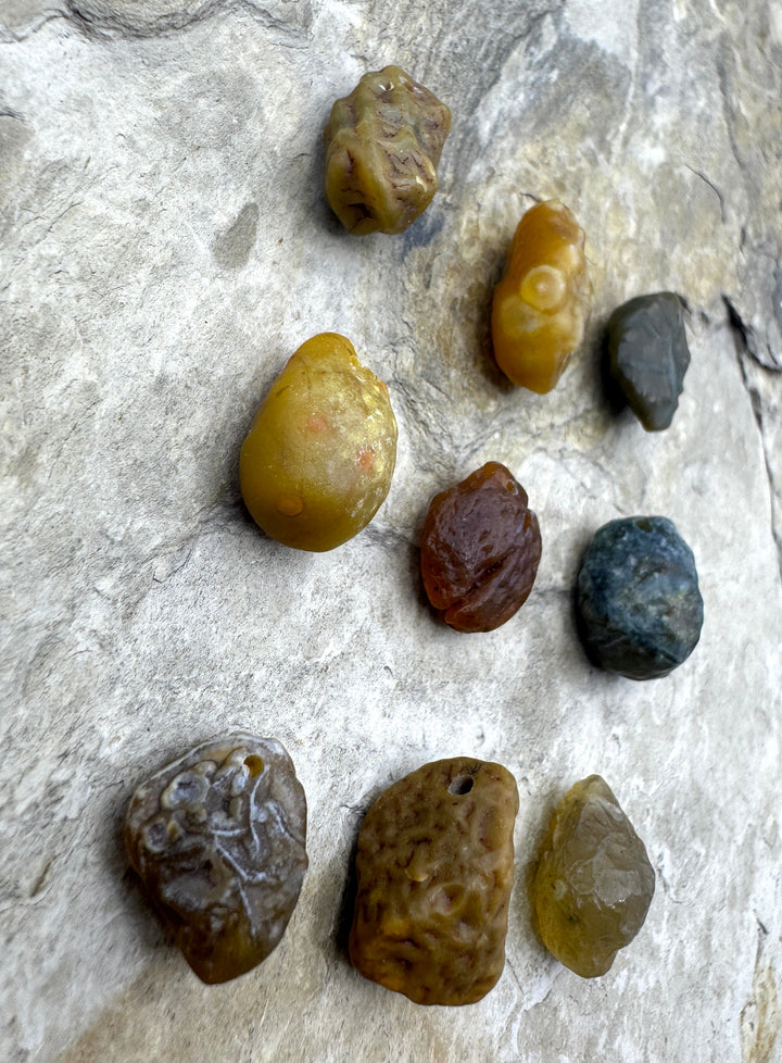 Gobi Desert Agate (South East Asia) Focal Small Bead