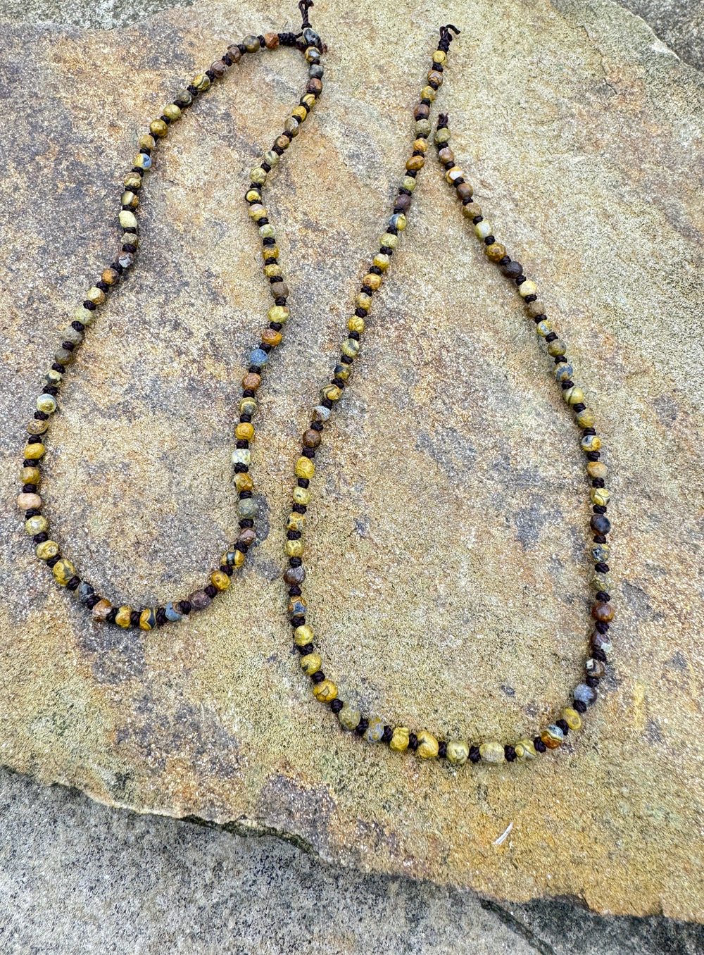 Gobi Desert Agate (South East Asia) Tiny 3mm Nugget Beads
