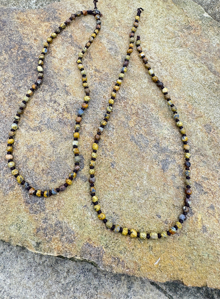 Gobi Desert Agate (South East Asia) Tiny 3mm Nugget Beads