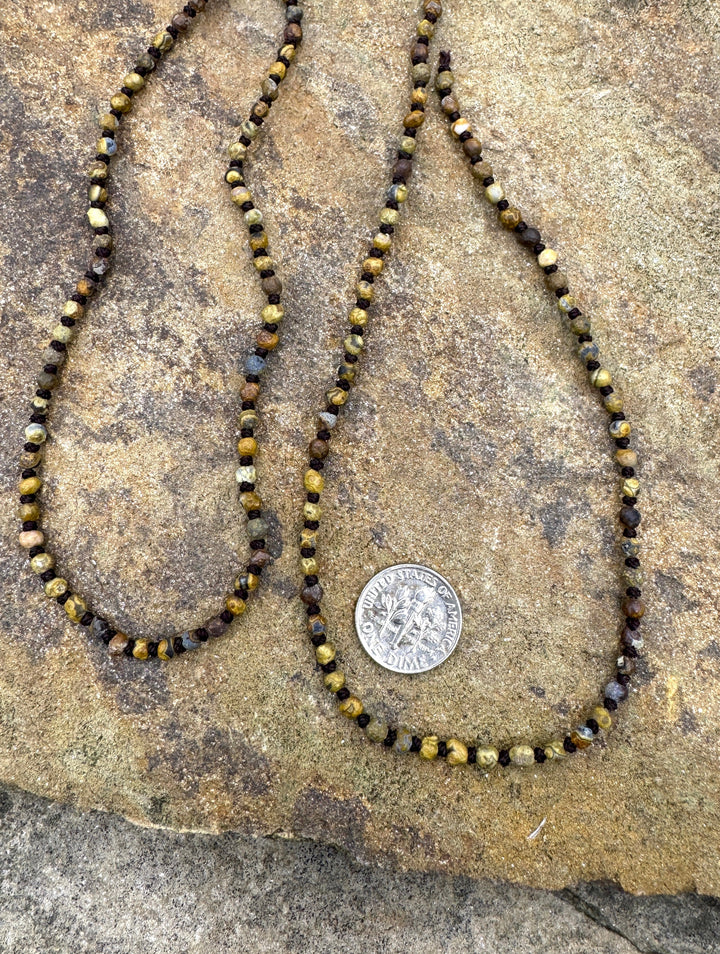 Gobi Desert Agate (South East Asia) Tiny 3mm Nugget Beads