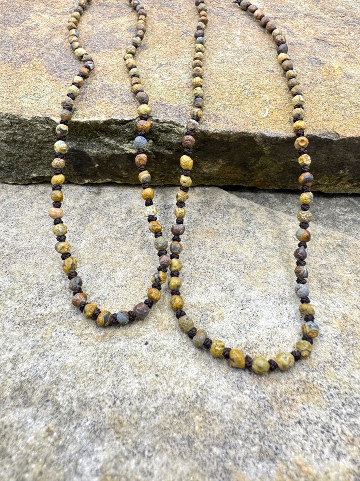 Gobi Desert Agate (South East Asia) Tiny 3mm Nugget Beads