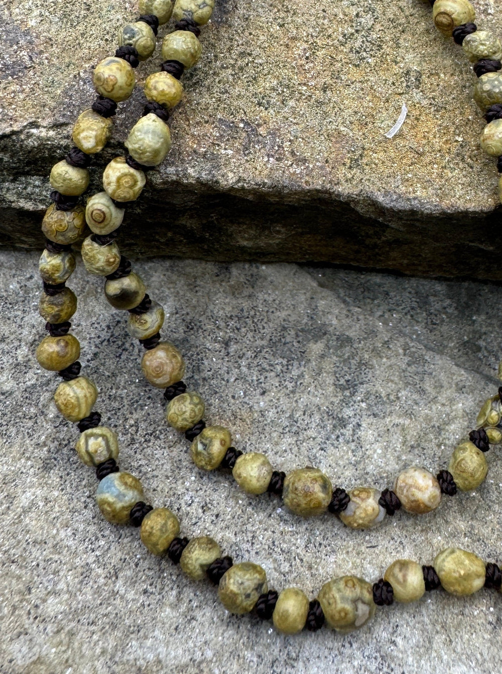 Gobi Desert Agate (South East Asia) Tiny 4mm Nugget Beads