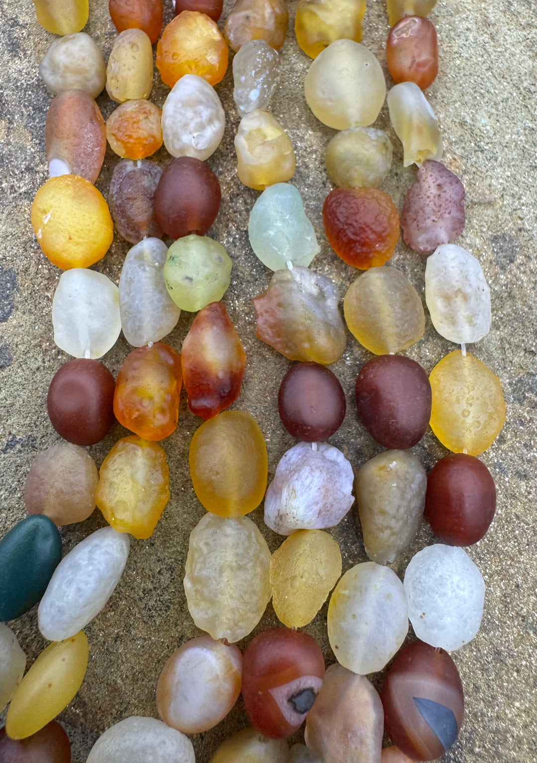Gobi Desert Agate (Southeast Asia) Natural Nugget Beads
