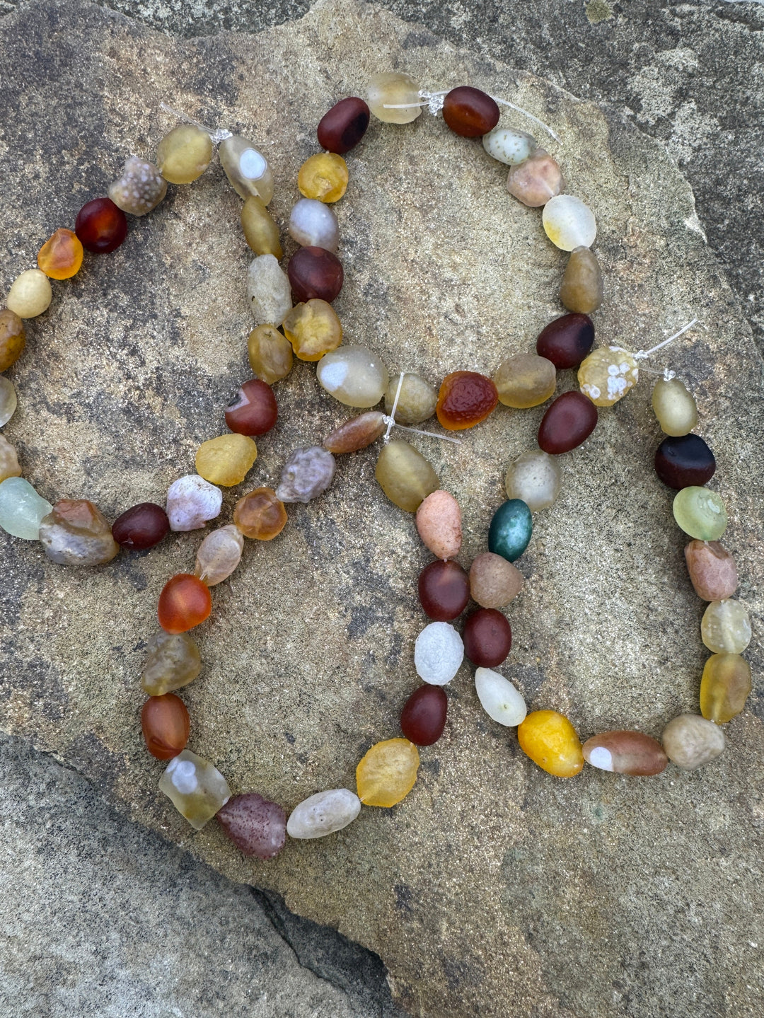 Gobi Desert Agate (Southeast Asia) Natural Nugget Beads