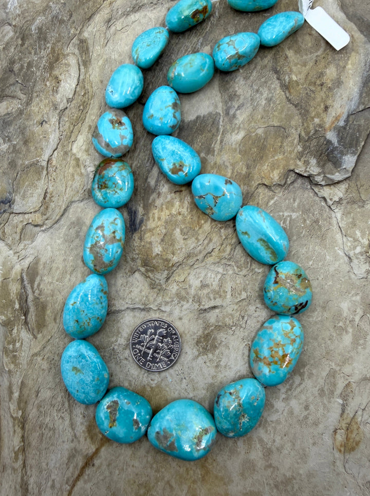 Green Kingman Turquoise (Arizona) BIG Graduated Smooth