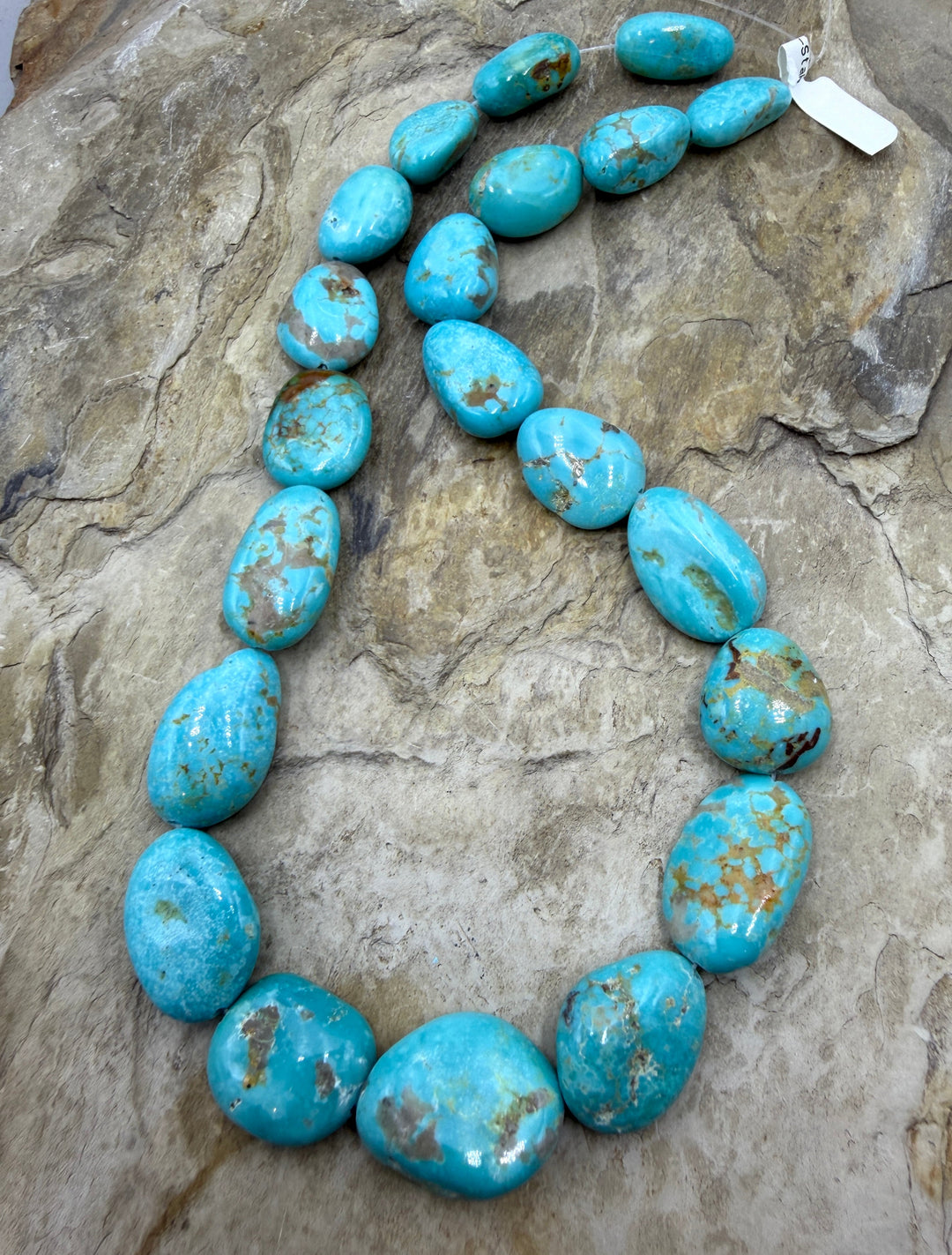 Green Kingman Turquoise (Arizona) BIG Graduated Smooth