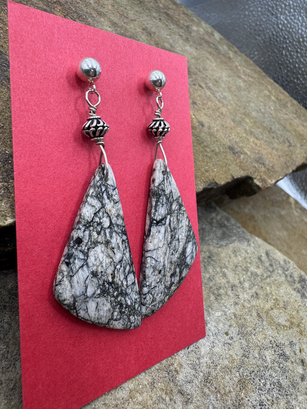 Heidi White Designs Arizona White Buffalo and Sterling