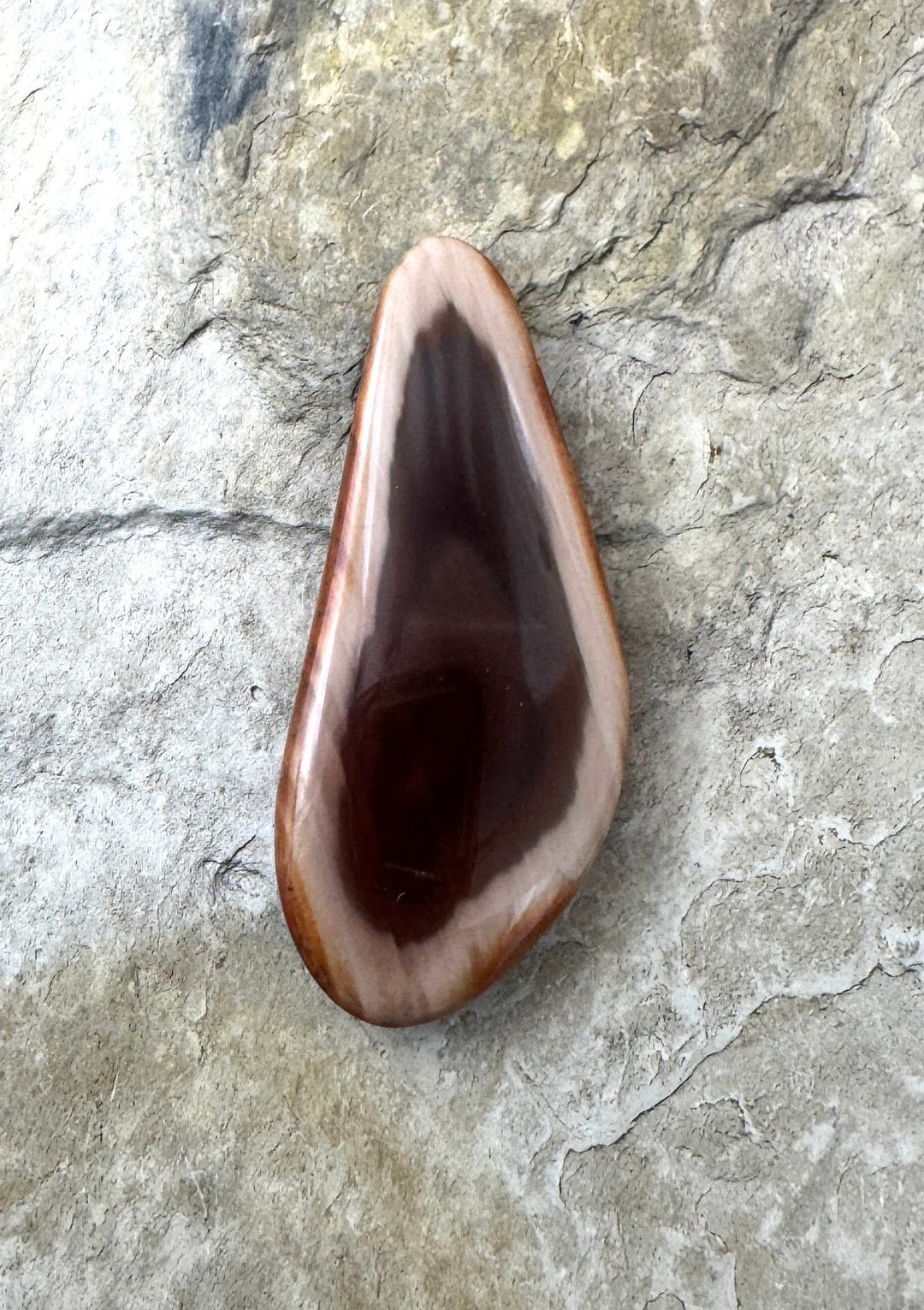 Imperial Jasper Focal Pendant Bead 20x48mm - Ocean Jasper