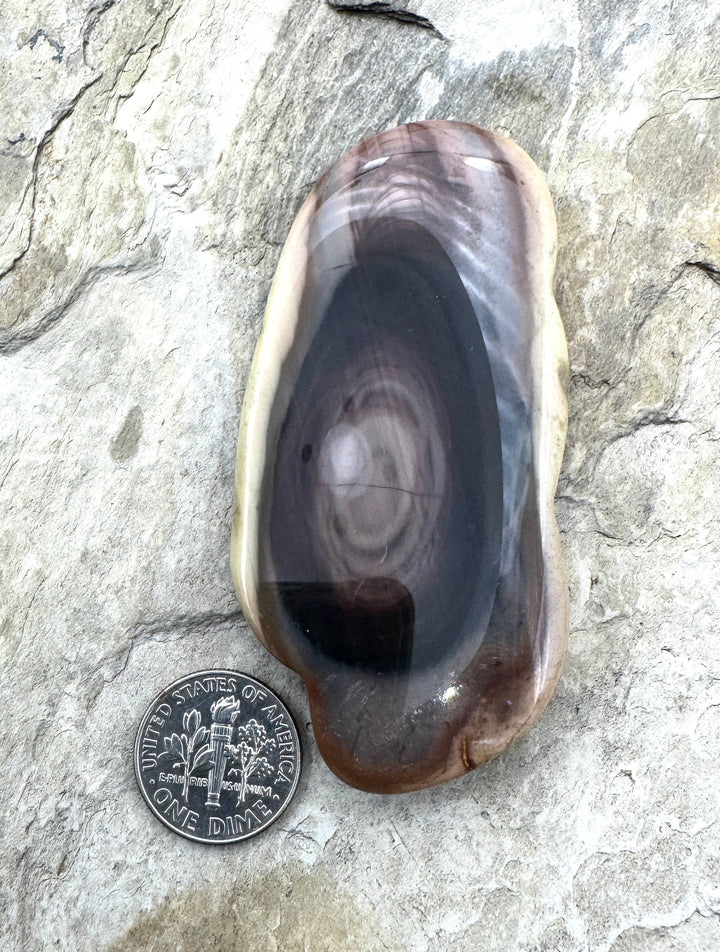 Imperial Jasper HUGE Focal Pendant Bead 34x72mm - Ocean