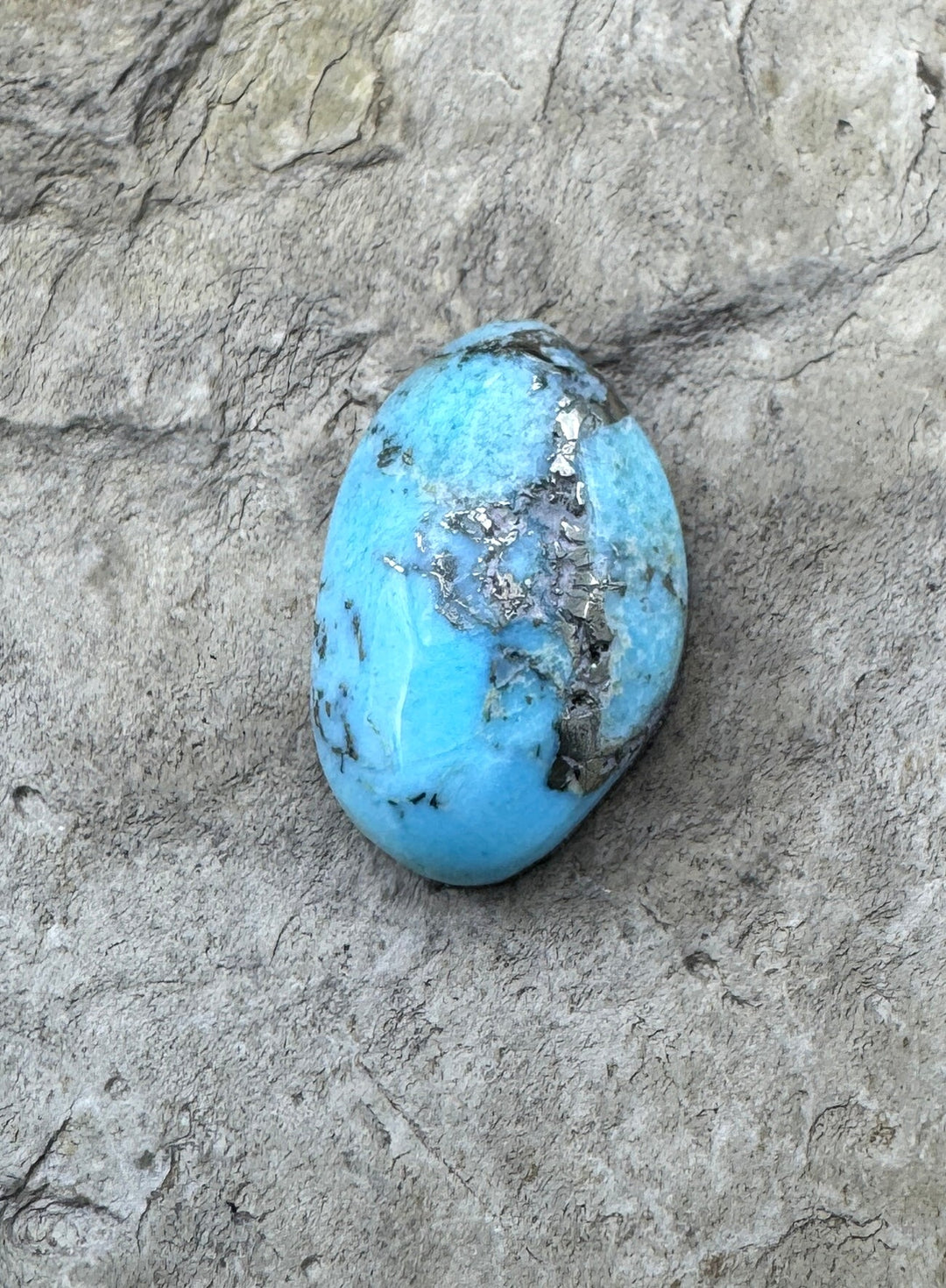 Ithaca Peak Turquoise (Arizona) Cabochon 10x15mm