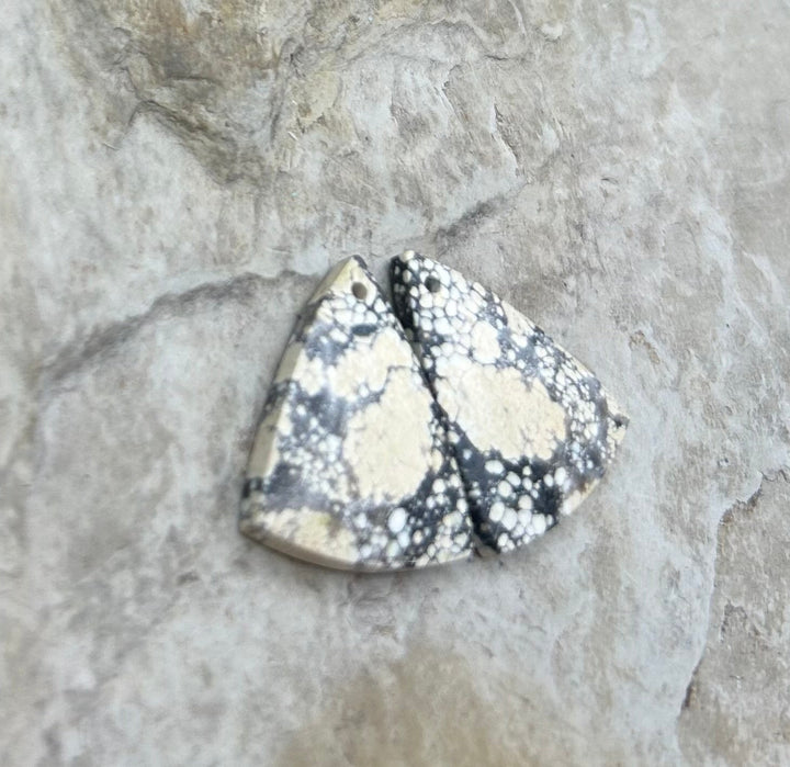 Ivory Creek Variscite (Kazakhstan) Matching Earring Slab