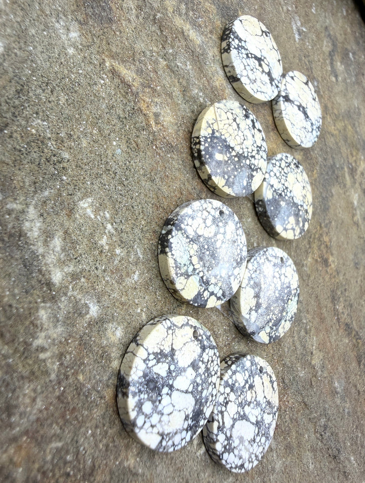 Ivory Creek Variscite (Kazakhstan) Matching Earring Slab