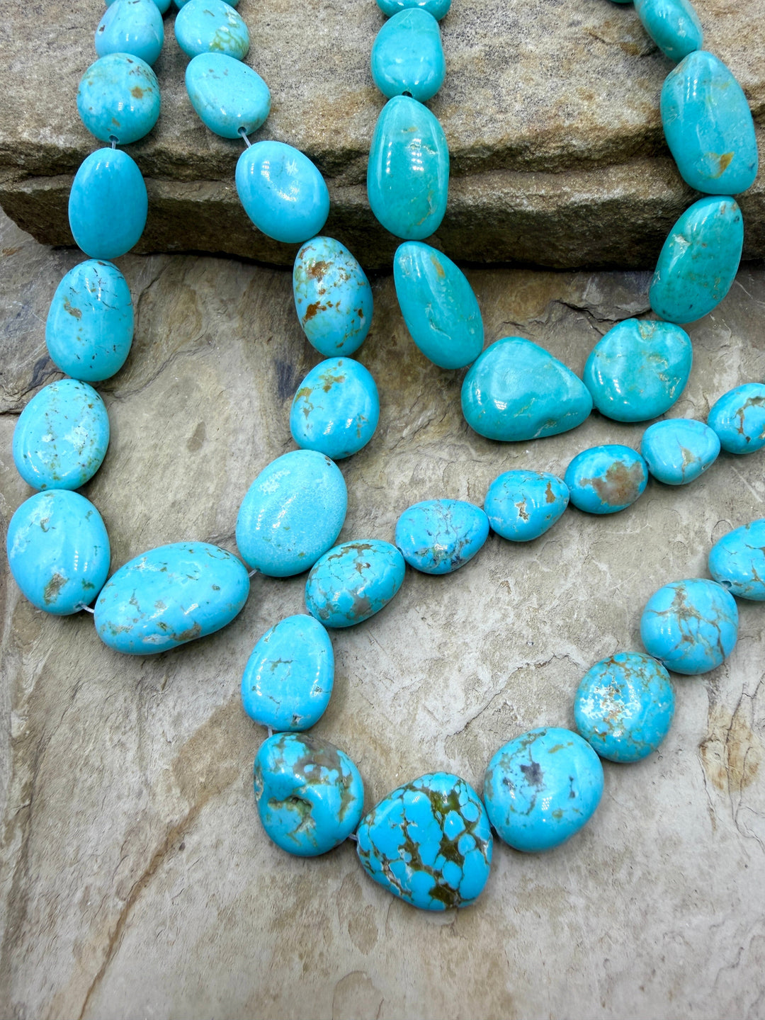 Kingman Turquoise (Arizona) BIG Graduated Smooth Nugget