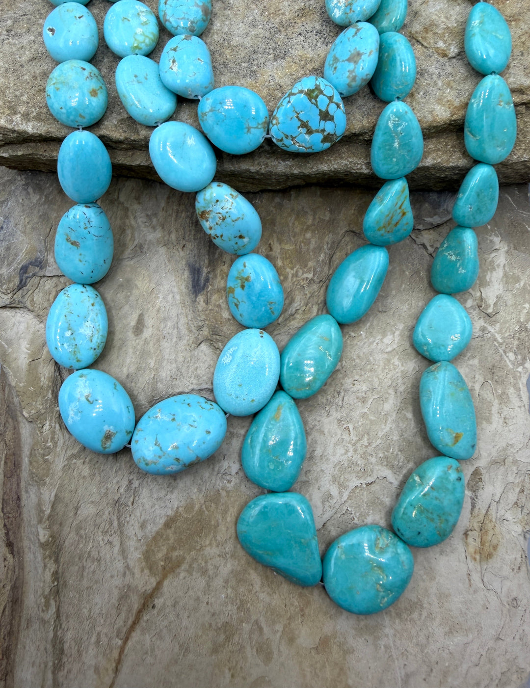 Kingman Turquoise (Arizona) BIG Graduated Smooth Nugget