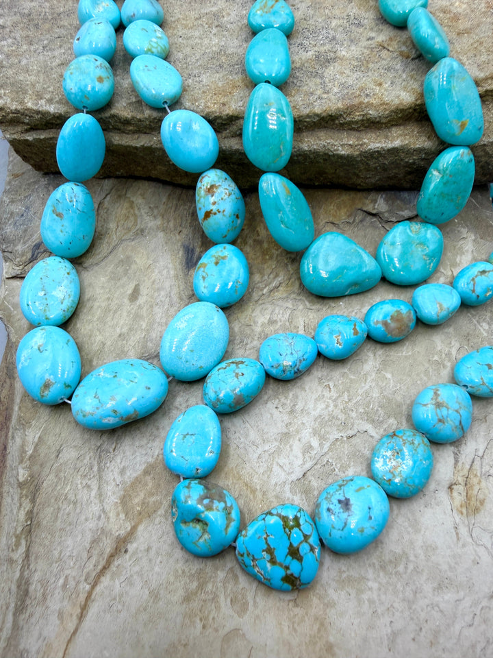 Kingman Turquoise (Arizona) BIG Graduated Smooth Nugget