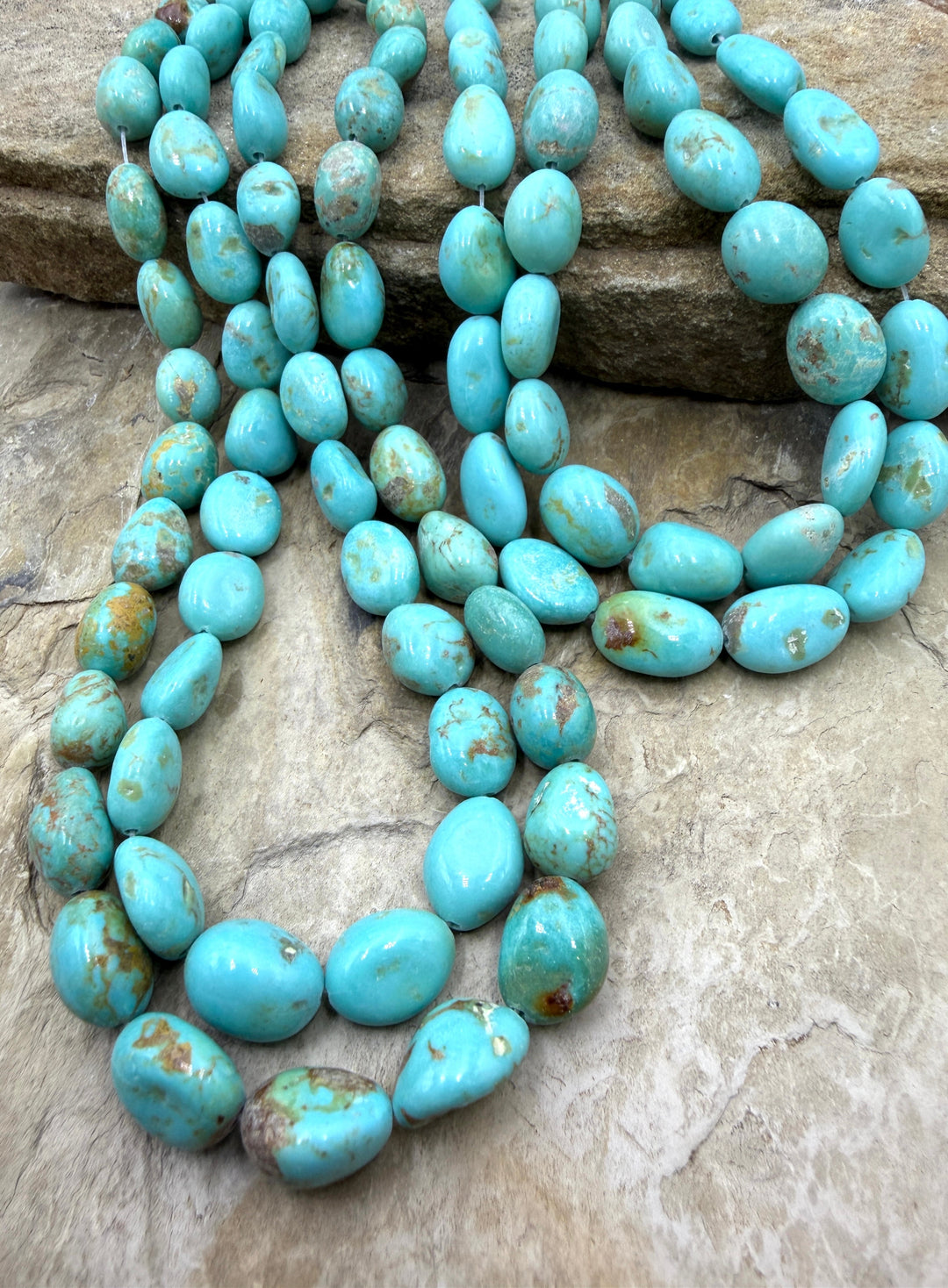 Kingman Turquoise (Arizona) BIG Graduated Smooth Nugget