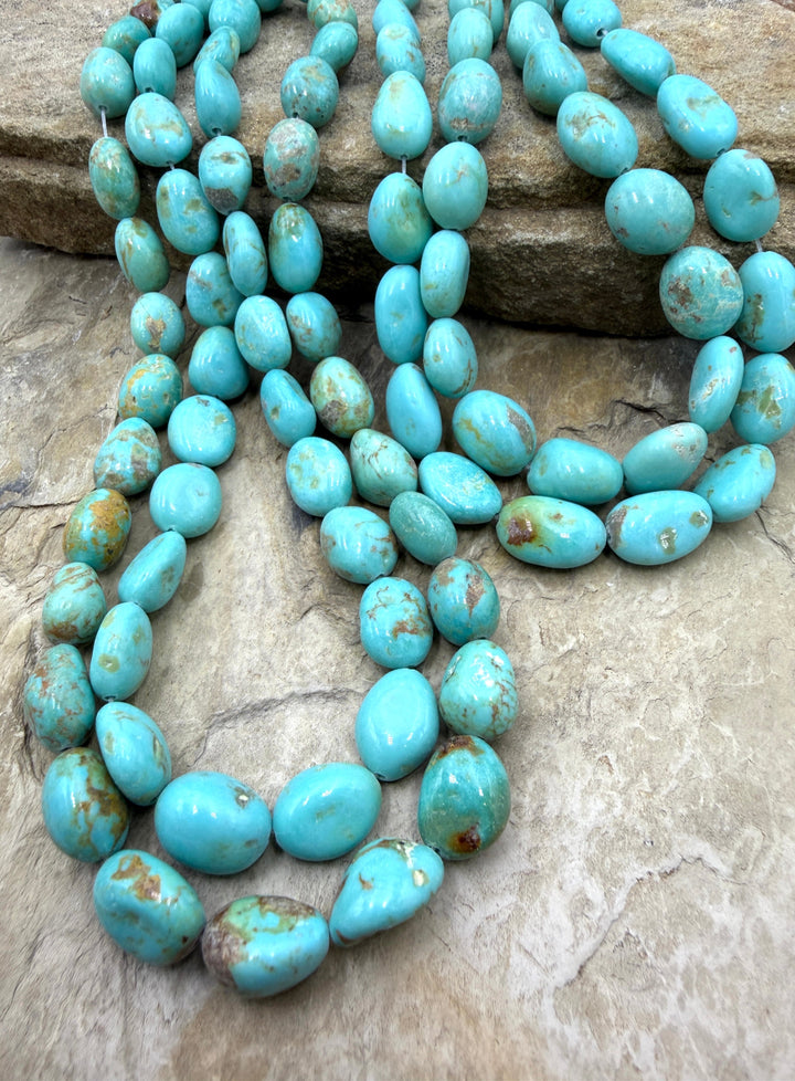 Kingman Turquoise (Arizona) BIG Graduated Smooth Nugget