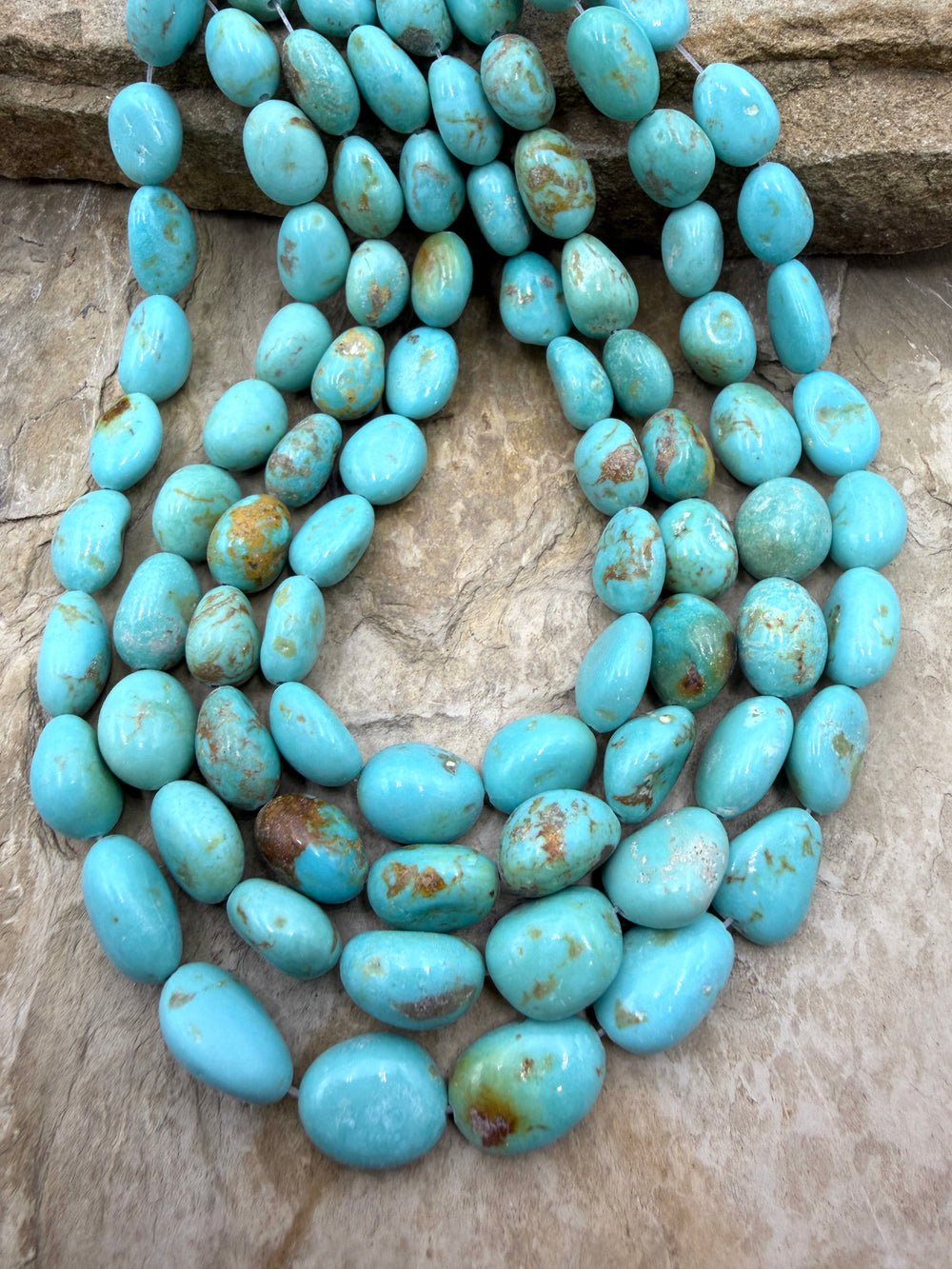 Kingman Turquoise (Arizona) BIG Graduated Smooth Nugget