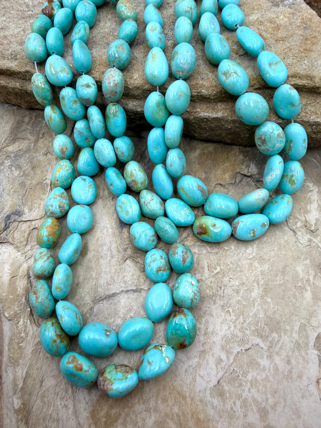 Kingman Turquoise (Arizona) BIG Graduated Smooth Nugget