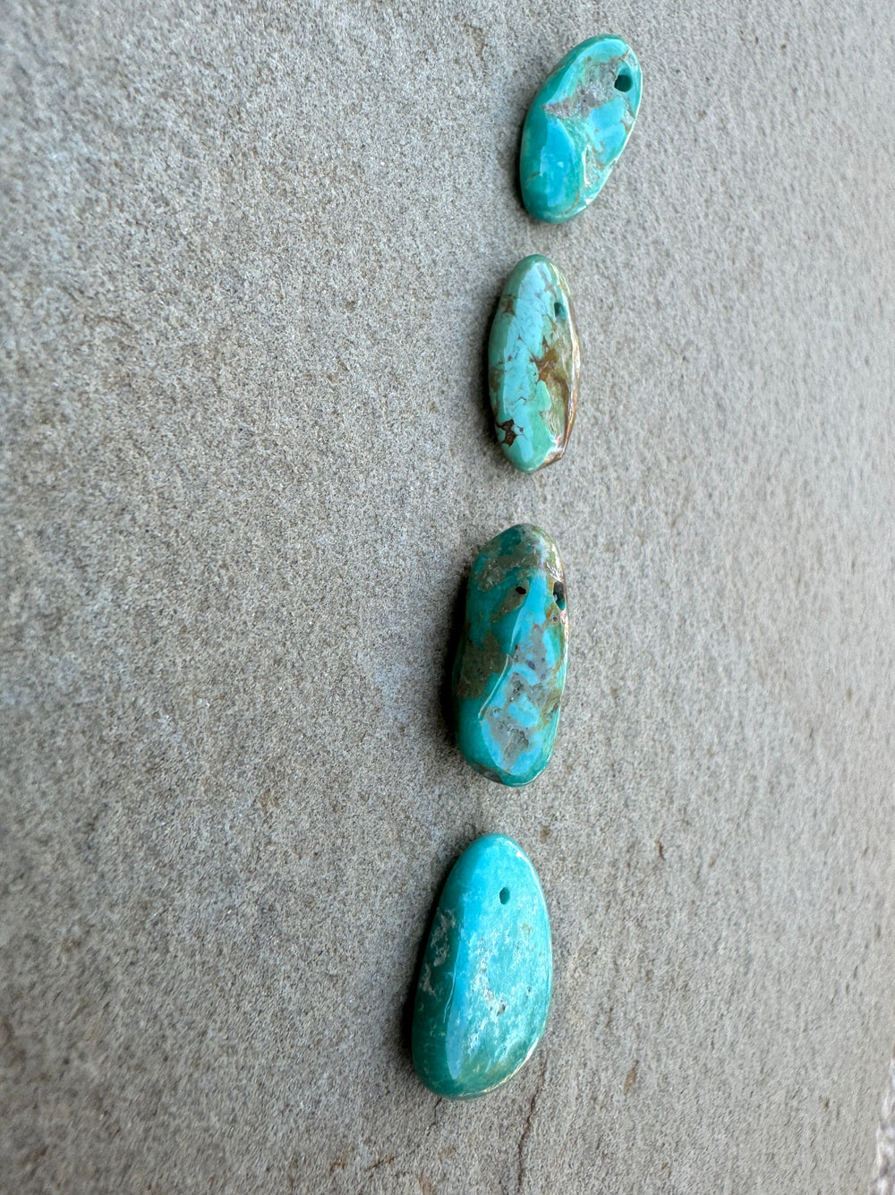 Kingman Turquoise (Arizona) Focal Bead (Select One Bead)