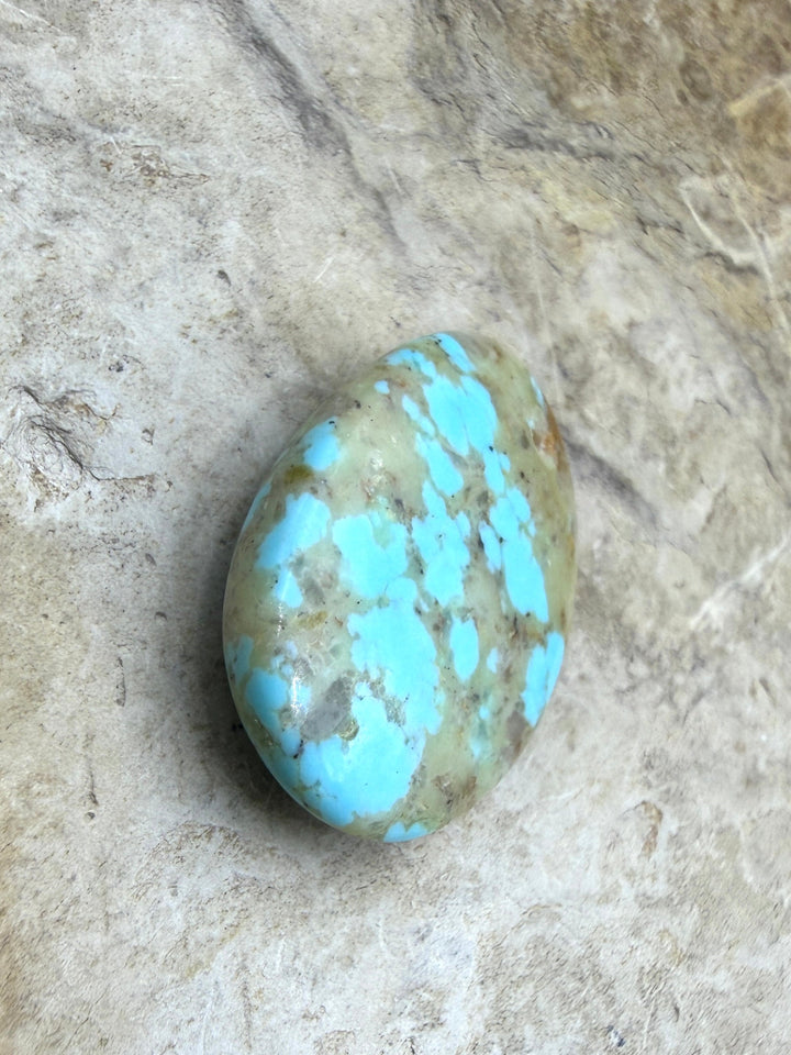 Kingman Turquoise (Arizona) Focal Pendant Bead 17x25mm