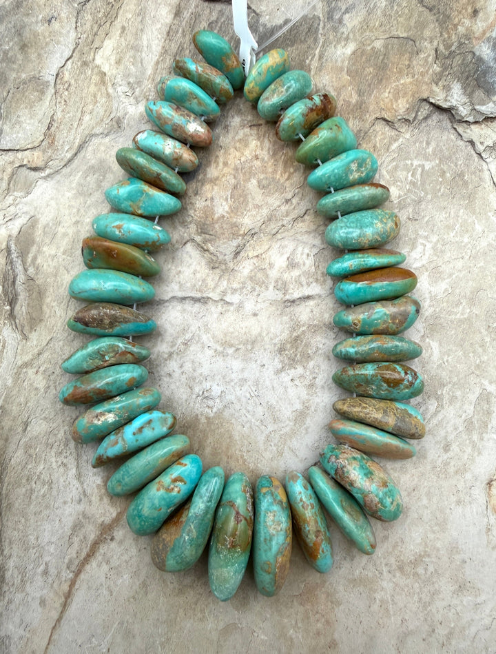 Kingman Turquoise (Arizona) Long Teardrop Nuggets