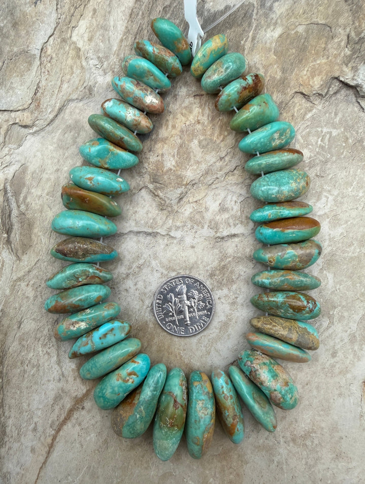 Kingman Turquoise (Arizona) Long Teardrop Nuggets