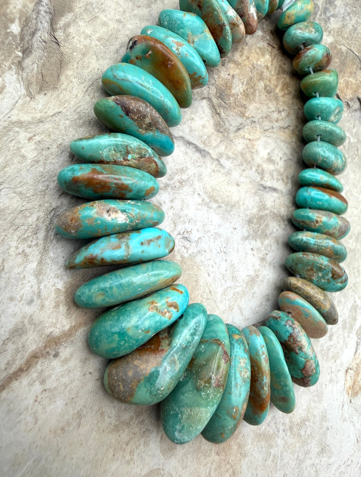 Kingman Turquoise (Arizona) Long Teardrop Nuggets