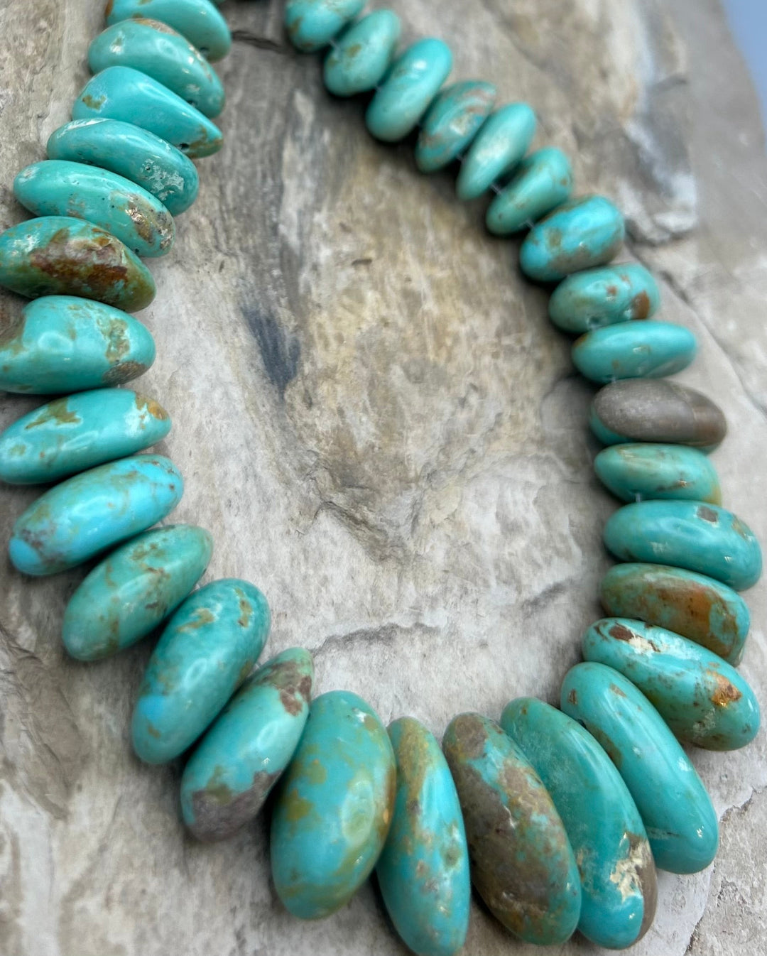 Kingman Turquoise (Arizona) Long Teardrop Nuggets