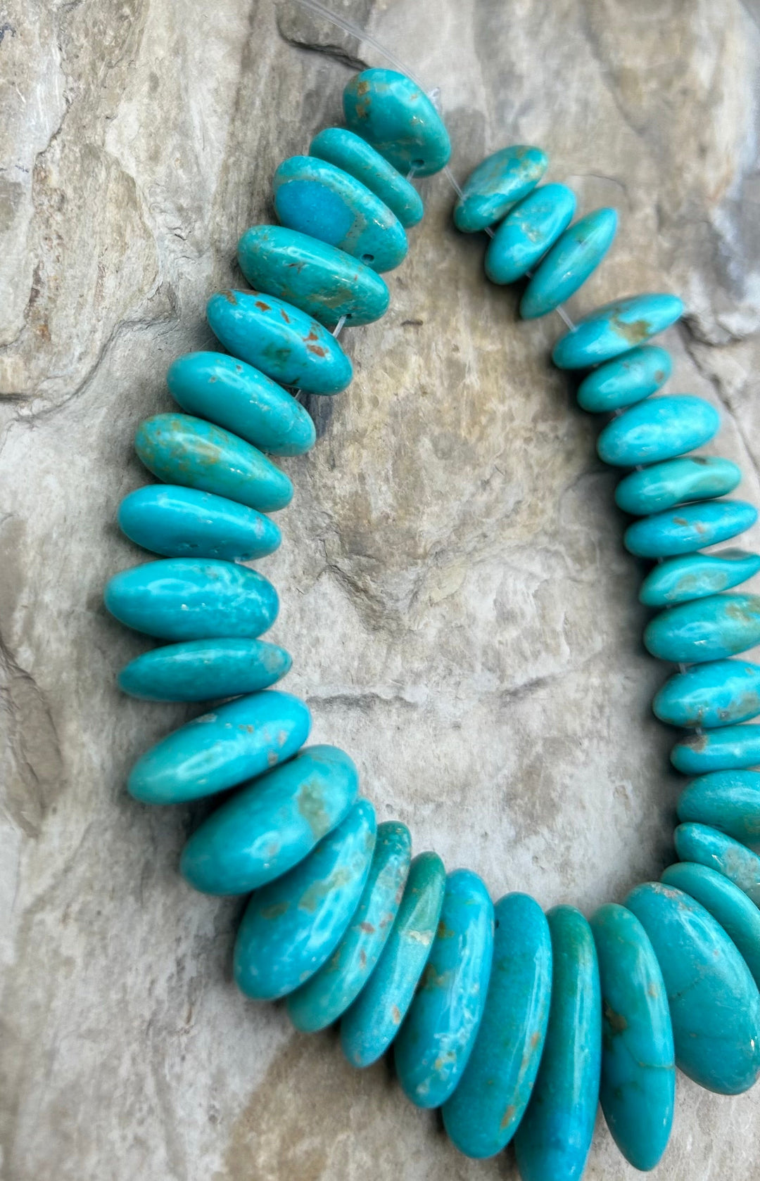 Kingman Turquoise (Arizona) Long Teardrop Nuggets