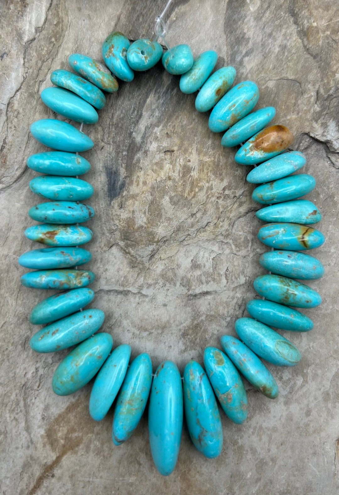 Kingman Turquoise (Arizona) Long Teardrop Nuggets