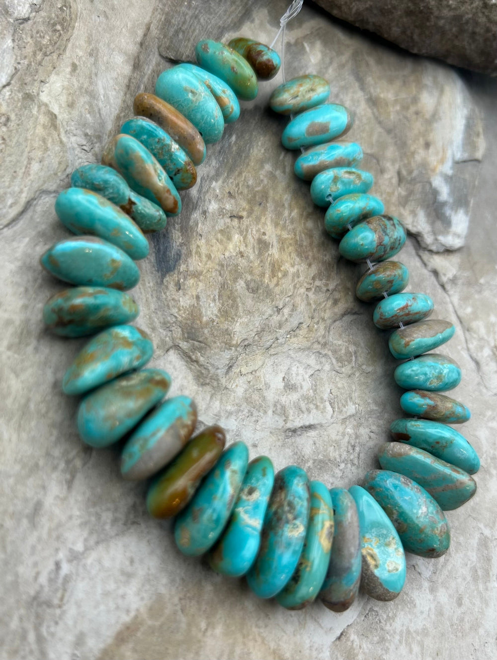 Kingman Turquoise (Arizona) Long Teardrop Nuggets