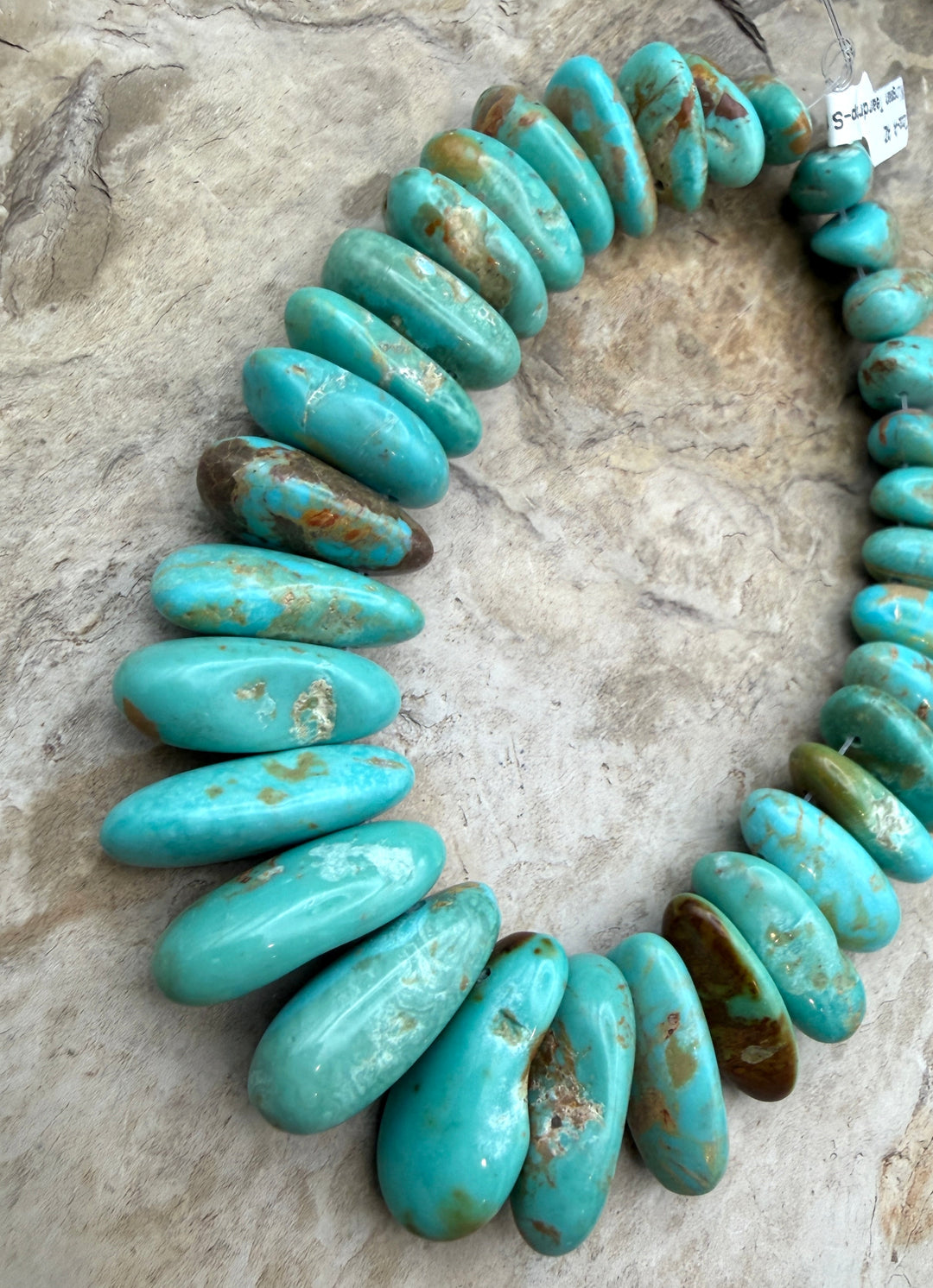 Kingman Turquoise (Arizona) Long Teardrop Nuggets