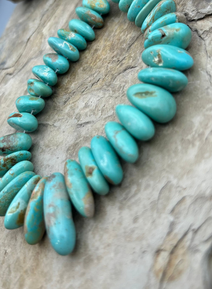 Kingman Turquoise (Arizona) Long Teardrop Nuggets