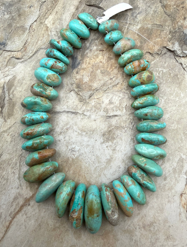 Kingman Turquoise (Arizona) Long Teardrop