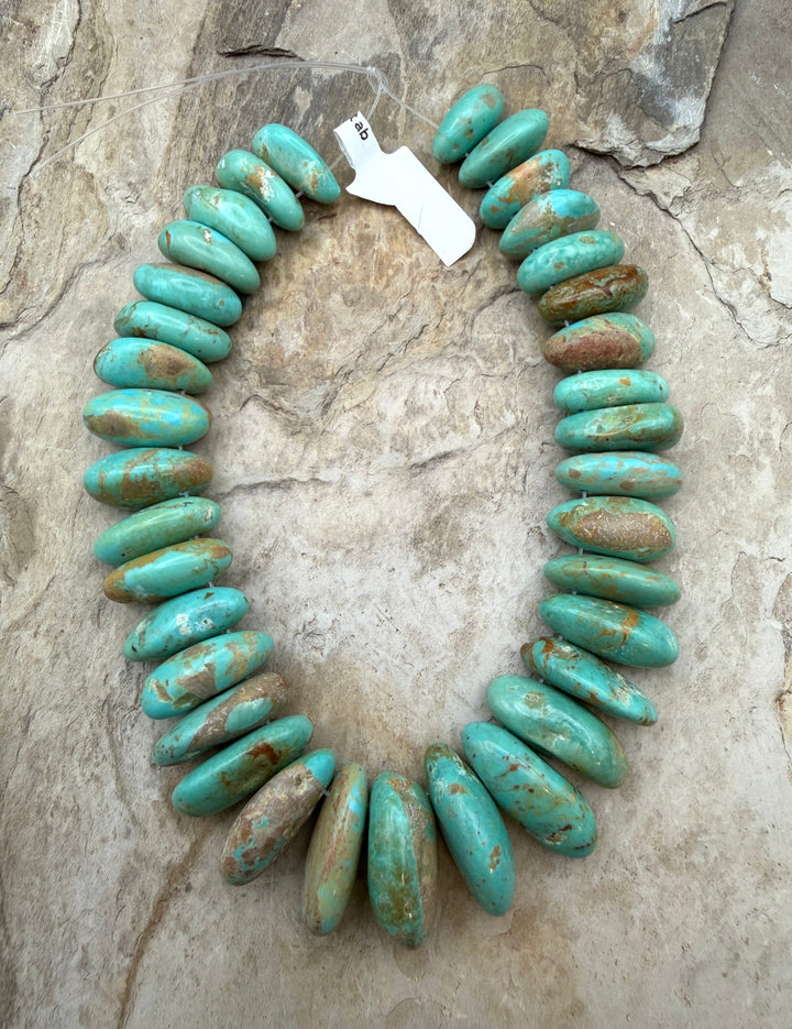 Kingman Turquoise (Arizona) Long Teardrop