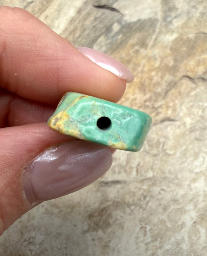 Kingman Turquoise (Arizona) Slab Beads (Large Hole)