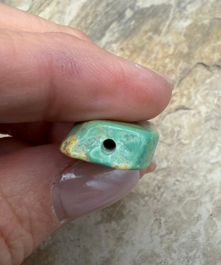 Kingman Turquoise (Arizona) Slab Beads (Large Hole)